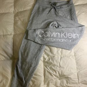 Calvin Klein Grey Jogger Sweatpants